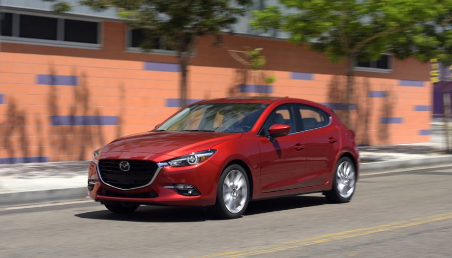 The Mazda3 hatchback