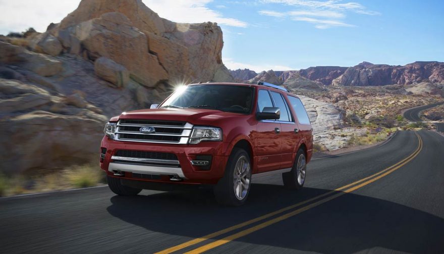 The Ford Expedition EL is the biggest SUV in terms of cargo space