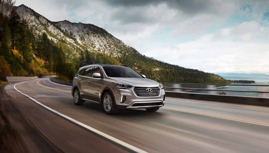 The Hyundai Santa Fe is one of the best SUVs with third row seating