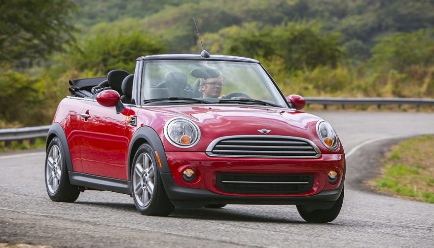 The 2017 MINI convertible is one of the best commuter cars