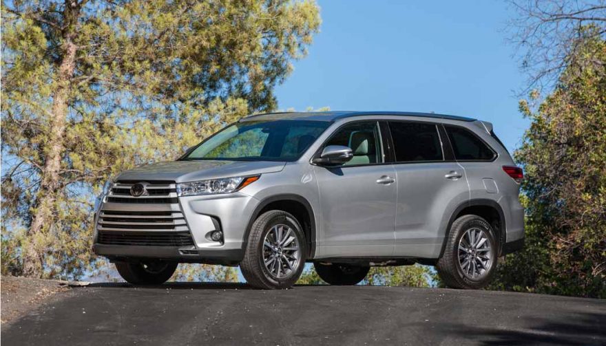 The Toyota Highlander is one of the best SUVs with third row seating