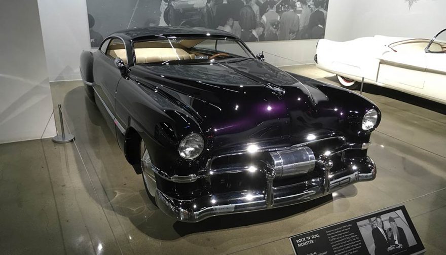 1948 Cadillac Sedanette Cadzzilla is one display at the Petersen Automotive Museum