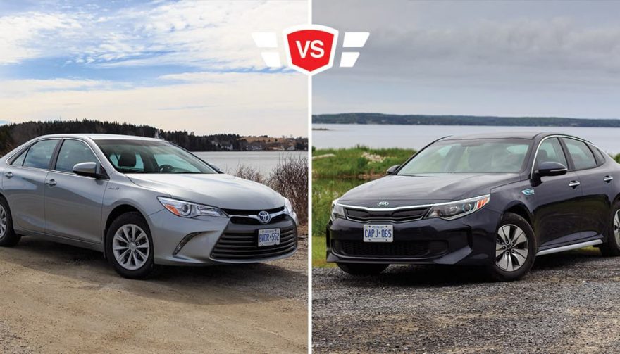 Toyota Camry Hybrid vs Kia Optima Hybrid