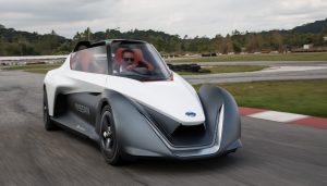 The Nisssan BladeGlider EV prototype