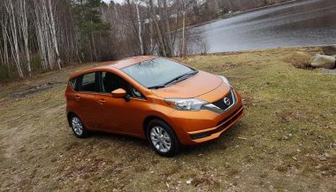 The Nissan Versa Note hatchback