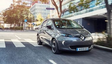 The all-electric Renault Zoe is manufactured in France