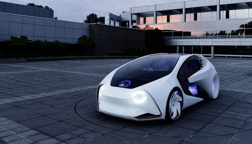 Toyota Reseach Institute helped create this Concept-i autonomous car