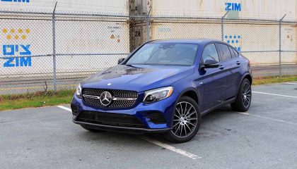 The Mercedes AMG GLC 43 Coupe