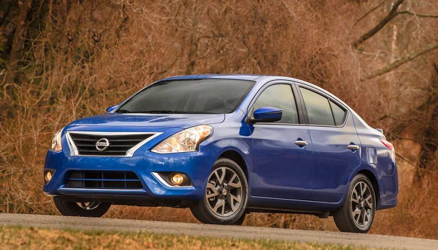 The Nissan Versa is one of the low maintenance cars