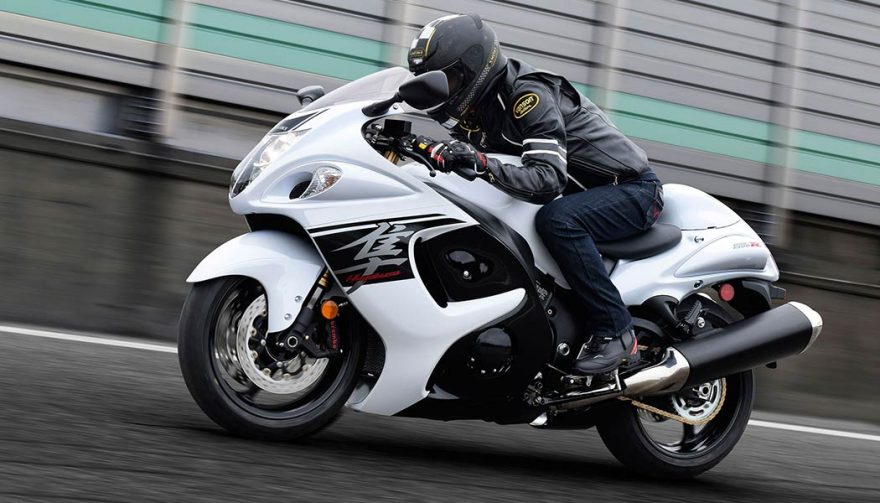 The Suzuki Hayabusa has one of the fastest motorcycle 0-60 times