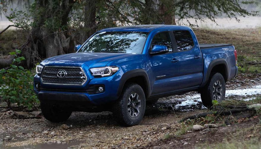 The Toyota Tacoma is one of the low maintenance cars