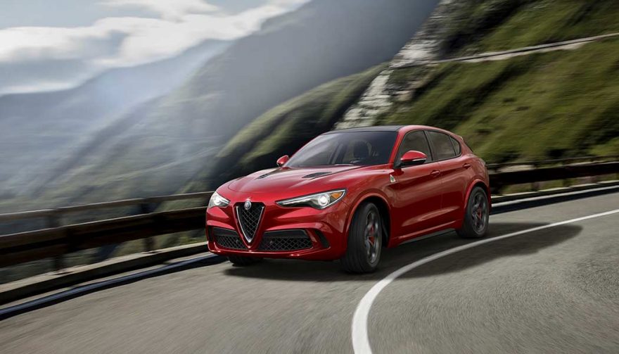 The 2018 Alfa Romeo Stelvio Quadrifoglio is one of the new SUV crossovers for 2018