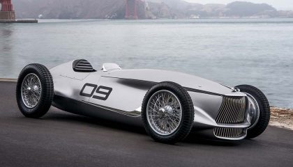 The Infiniti Prototype 9 electric car concept