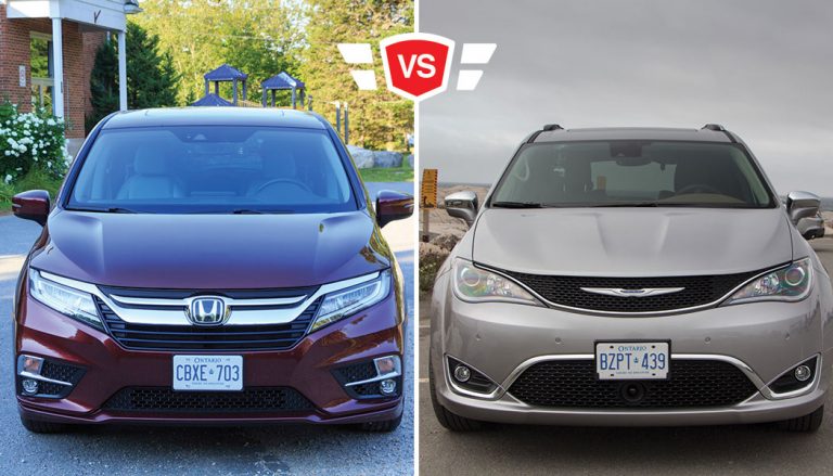 The Chrysler Pacifica vs Honda Odyssey