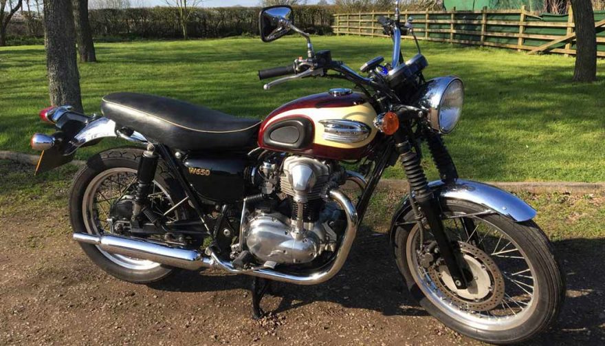 The 2001 Kawasaki W650 is one of the best used motorcycles