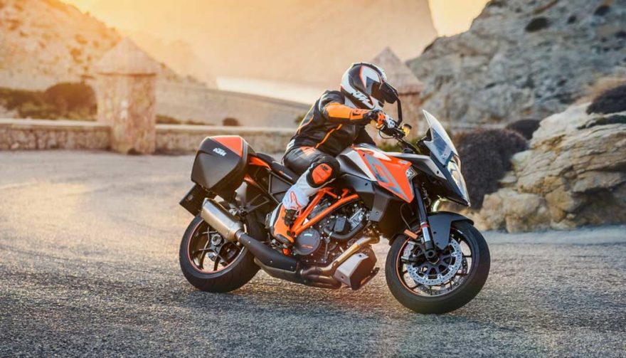 The KTM 1290 Super Duke GT is one of the best sport touring motorcycles