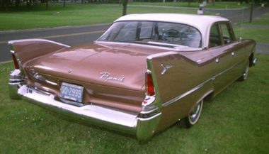 Plymouth Savoy rear 3/4