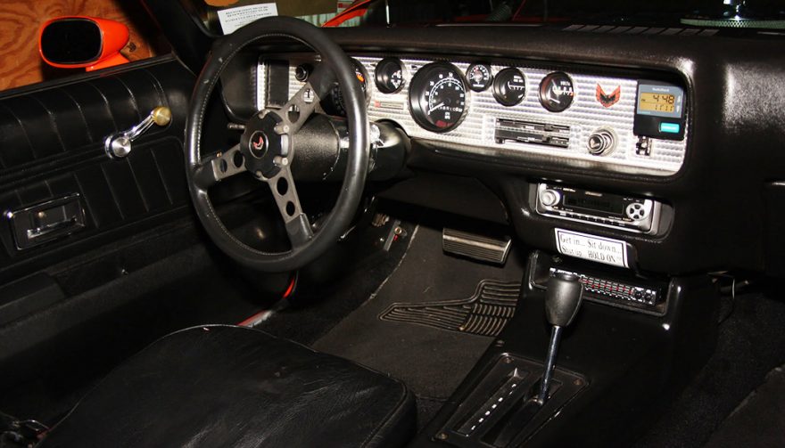 Interior of 1976 pontiac trans am