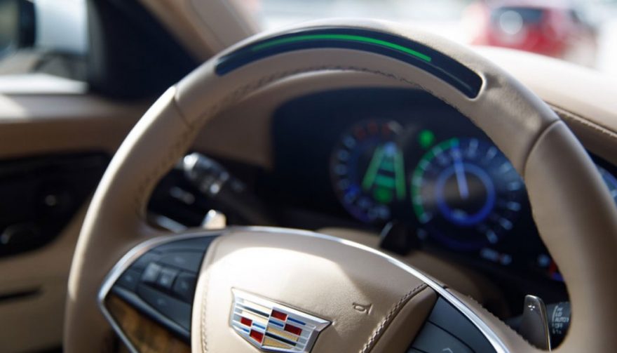 The interior of the Cadillac CT6