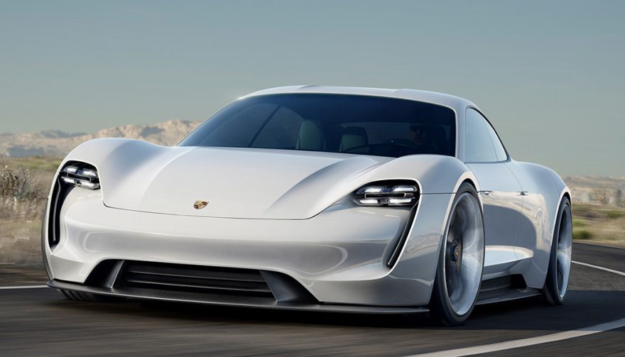 The Mission E is a Porsche electric car