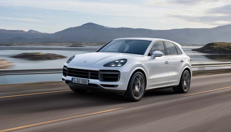 The Porsche Cayenne Turbo is one of the fastest SUVs