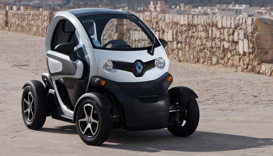 Weird cars include the Renault Twizy