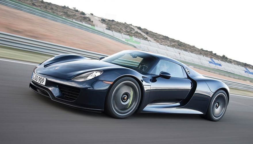 The Porsche 918 Spyder is one of the best hybrid sports cars