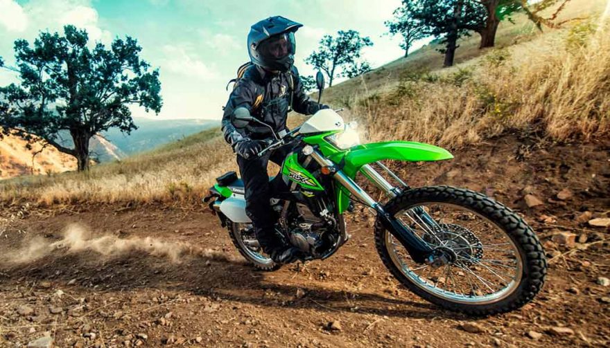 The 2018 Kawasaki KLX 250 is one of the best dual sport motorcycles