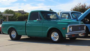 Car Meet Blue Chevrolet C10