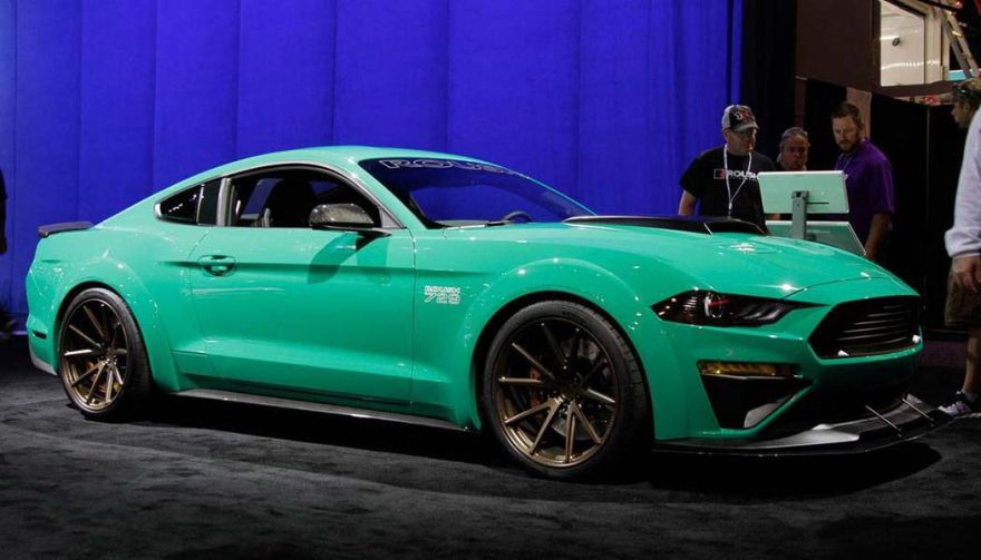 The Roush Mustang 729 at SEMA