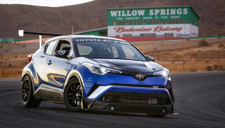 The oyota C-HR R-Tuned was at SEMA