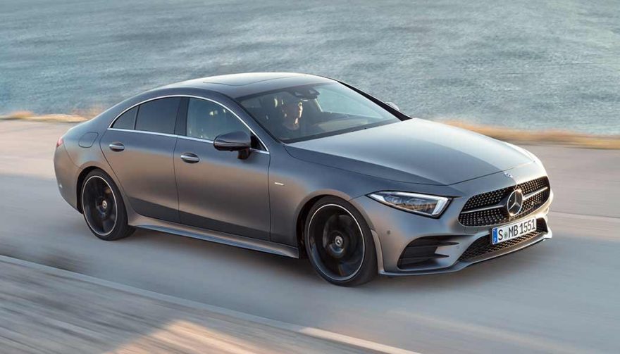 The 2019 Mercedes-Benz CLS450 at the LA Auto Show