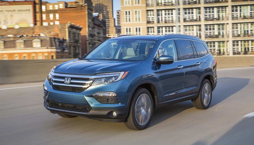 The Honda Pilot is one of the best family suvs