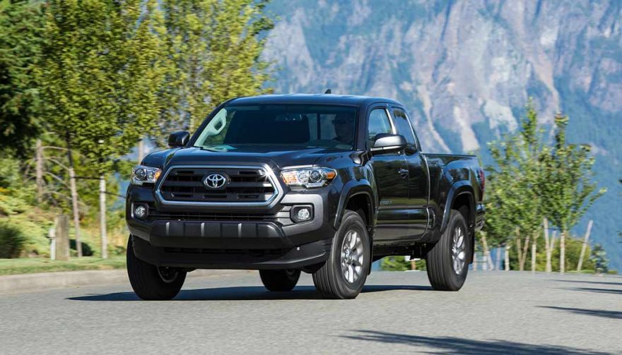 The 2017 Toyota Tacoma SR is one of the cheapest new trucks