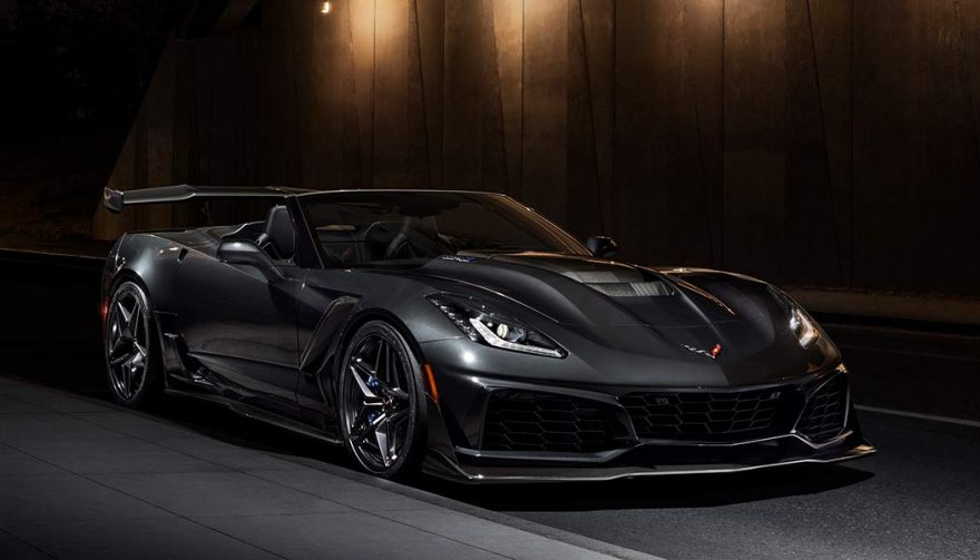 The 2019 Chevrolet Corvette ZR1 Convertible at the LA Auto Show