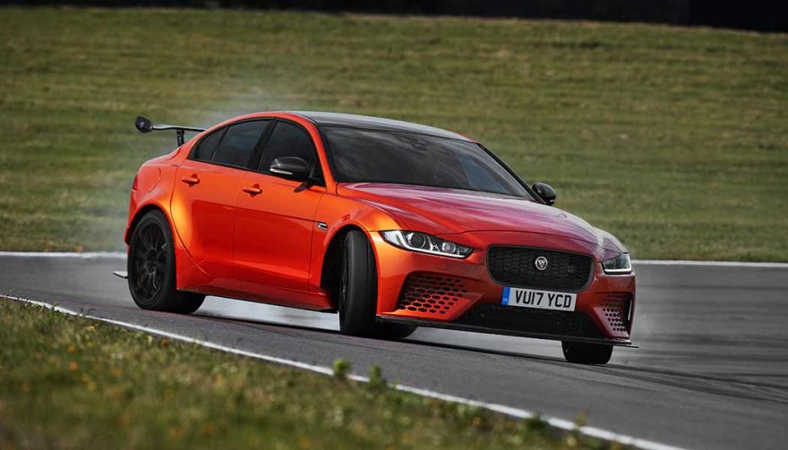 Jaguar XE SV Project 8 at the LA Auto Show