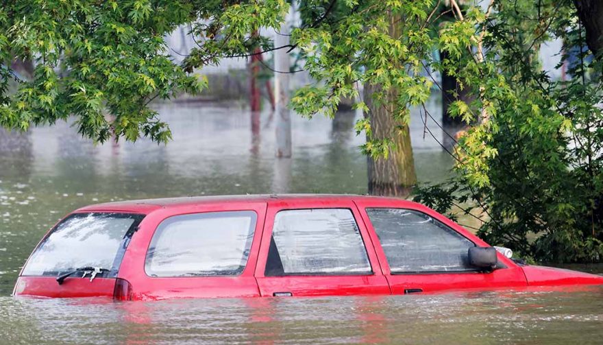 Flooded autos in Hurricane Harvey were big car news in 2017