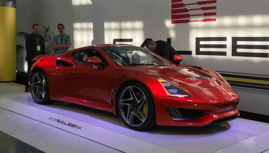 The Saleen 1 at the LA Auto Show