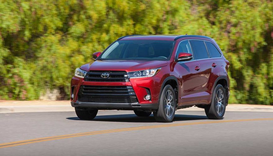 The Toyota Highlander is one of the best family suvs