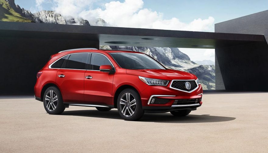 The Acura MDX was one of the best selling luxury suvs in 2017