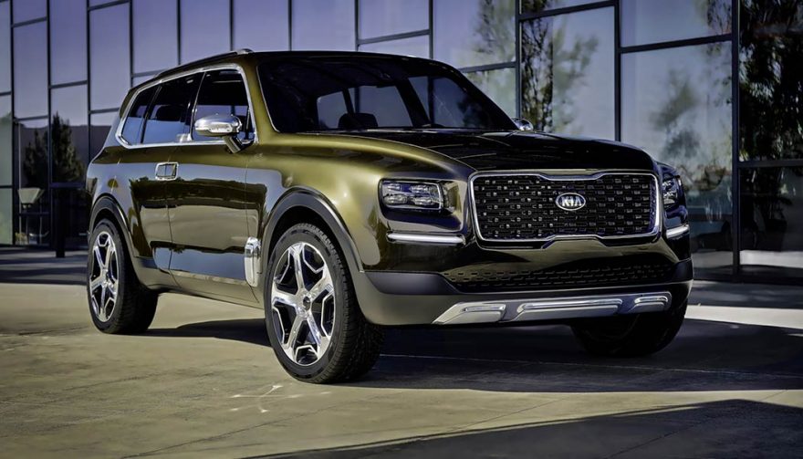 The Kia Telluride is a full-size, three-row SUV