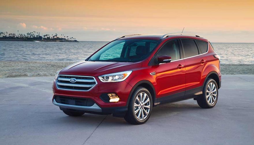 The Ford Escape was one of the best selling SUVs in 2017