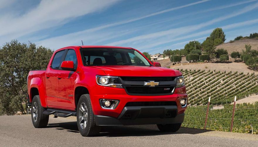 The Chevrolet Colorado was one of the best selling trucks in 2017