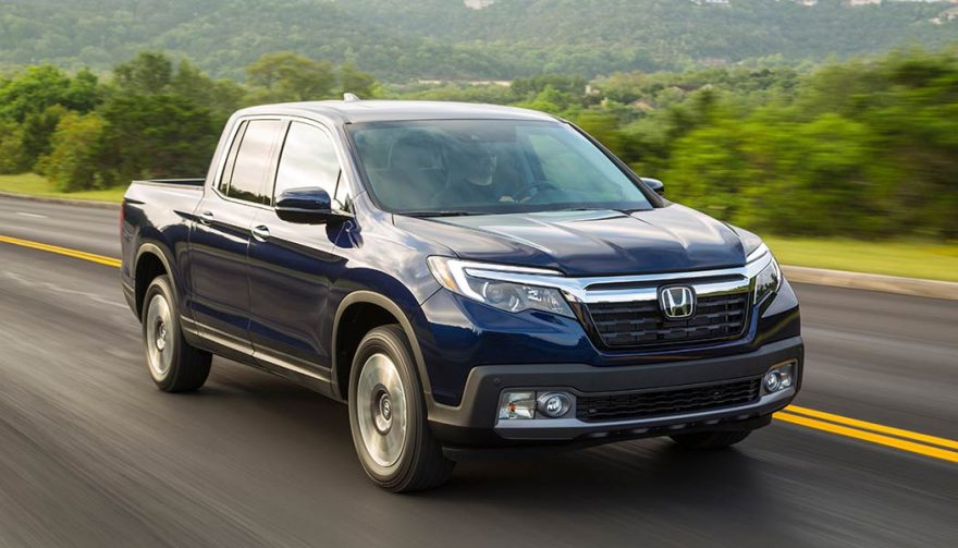 The Honda Ridgeline was one of the best selling trucks of 2017