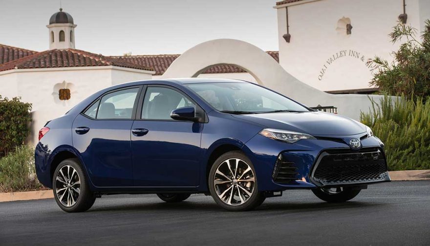 The Toyota Corolla was one of the best selling cars of 2017