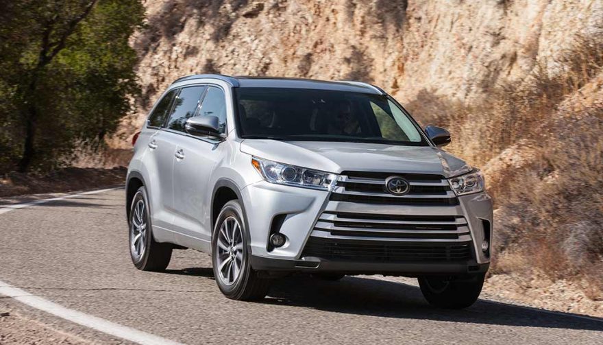 The Toyota Highlander was one of the best selling suvs in 2017