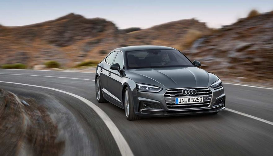 The Audi A5 had great vehicle sales in 2017