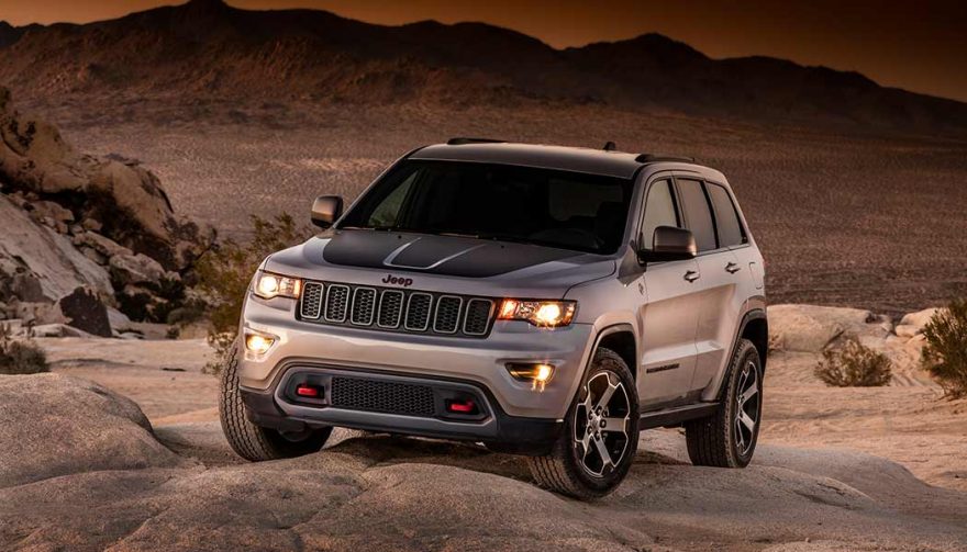 The Jeep Grand Cherokee was one of the best selling SUVs in 2017