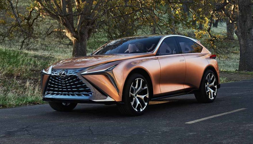 The Lexus LF-1 Limitless Concept showcased at the 2018 NAIAS