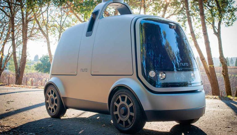 The Nuro self-driving vehicle